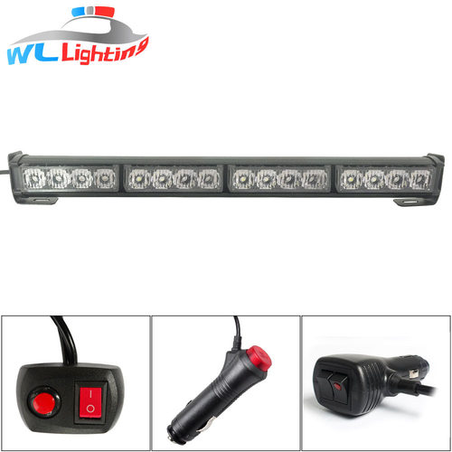 16LED爆闪灯 杠子灯 吸盘长杠灯 爆闪灯4灯/节 频闪棍子灯