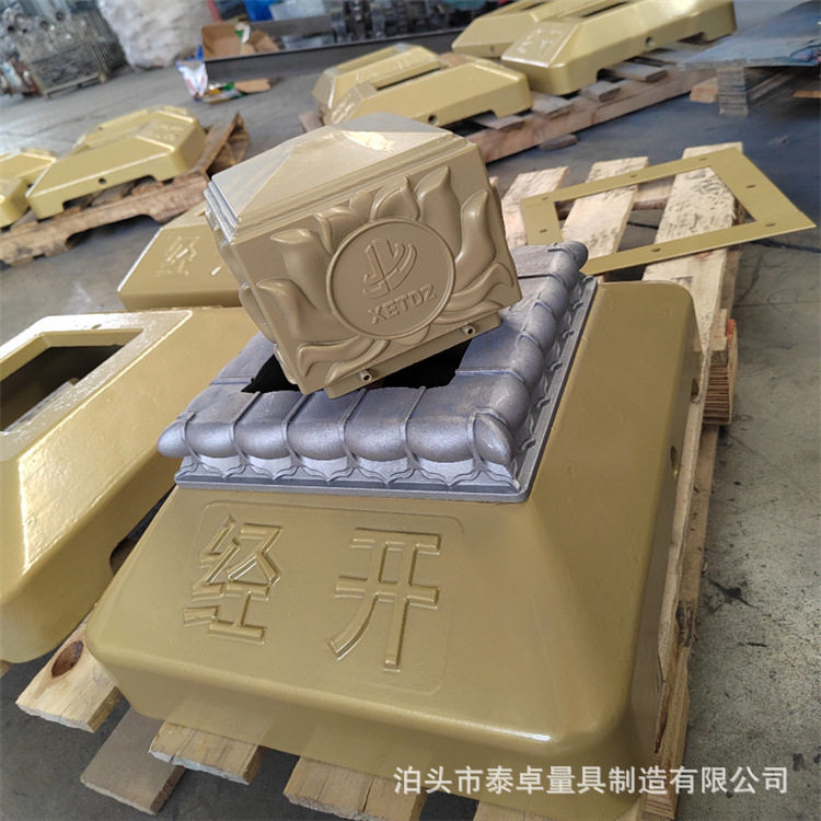 分体铸铁京式护栏底座