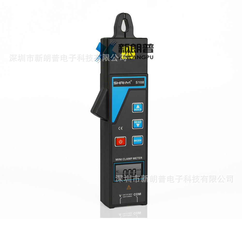 广州钐钇30AMINI钳形漏电流表S108/108B型
