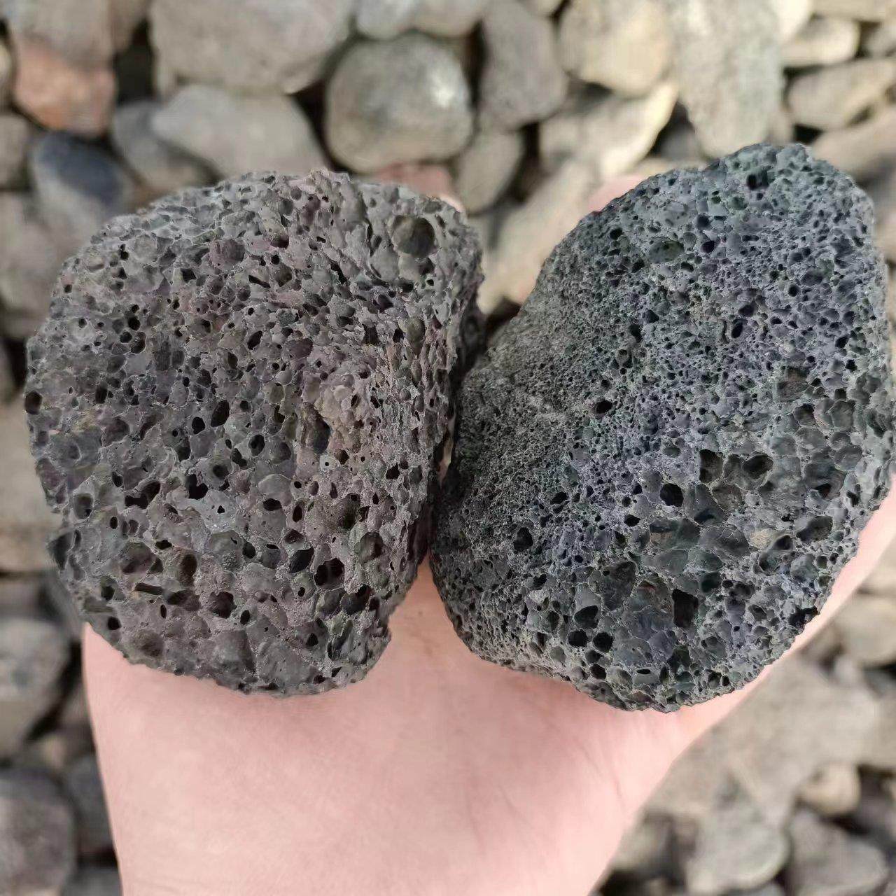 黑色火山石多肉栽培基质造景铺面用火山石鱼缸过滤用火山石颗粒,基础建材,细沙,淘宝优惠券,粉丝福利购,淘宝优惠卷