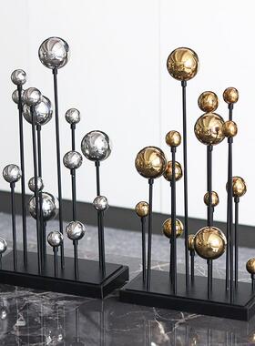 轻奢艺术气球群雕塑家居饰品客厅书房桌面玄关装饰样板房酒店摆件