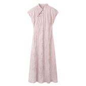 新中式 2025春季 新款 改良旗袍连衣长裙女D401EC10GL20