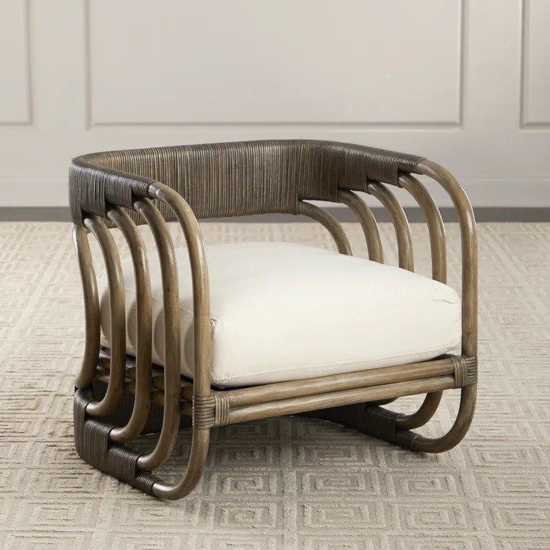 法式复古风单人沙发民宿客厅藤编休闲椅东南亚印尼藤艺沙发椅,住宅家具,户外沙发,淘宝优惠券,粉丝福利购,淘宝优惠卷