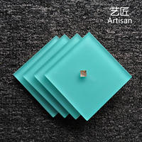 Colorful jelly frosted glass bricks, smooth and transparent dopamine block bricks, kitchen and bathroom bar counter background wall thumbnail 4