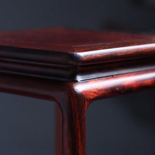 红木实木盆景小花架红酸枝中式文玩瓷器玉器花瓶古玩工艺品底座托
