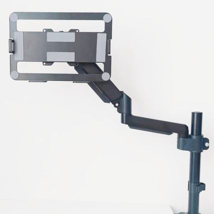 笔记本电脑显示器托盘支架延长机械臂可倒挂旋转升降伸缩桌面支架