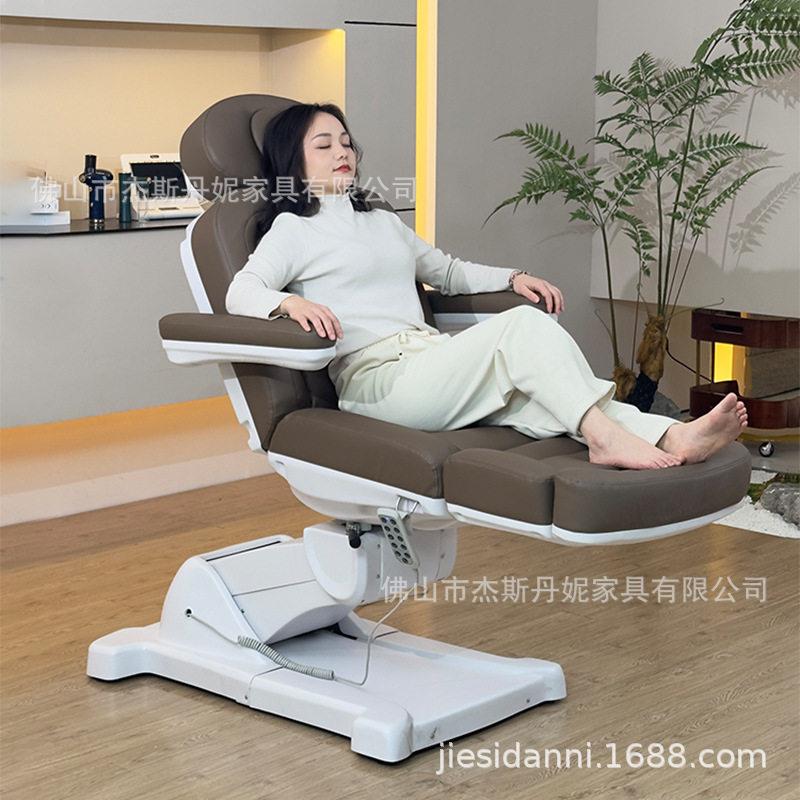 电动8美容878床旋转10度美平躺上下倾斜睫毛美睫注床容院射床纹身