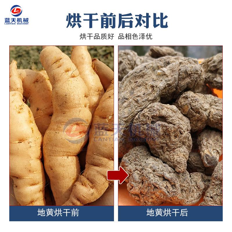 大型地黄烘干机熟地黄网设SXL带式烘干生产线地黄片除湿烘干生饮