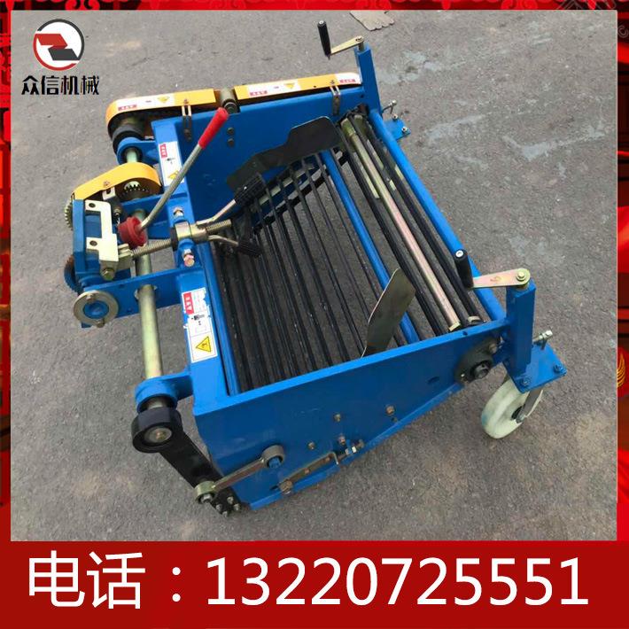 家用大小型手扶土豆蒜马铃薯收机红UNR薯地获瓜挖土豆收割机