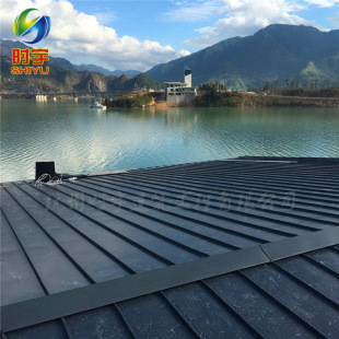 铝镁锰金属屋面 430立边咬合酒店会所金属屋面 建筑屋面板