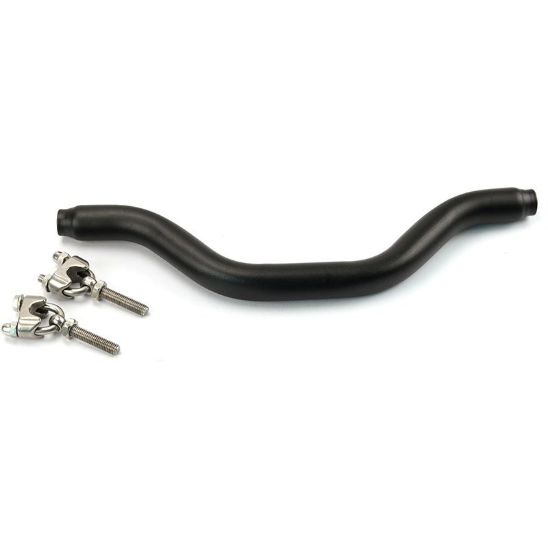 标致摩托车姜戈QP150T-C改装配件前平衡杆横杆儿童扶手多功能支架