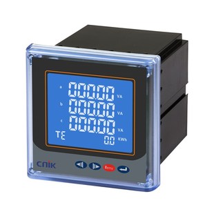 LCD多功能网络电力仪表电流电压监测RS485数显表智能用电测控电表