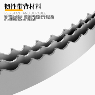 金属硬质合金带锯条4115镍基钛合金铍铜不锈钢耐磨钨钢锯床锯条