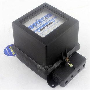 单相电表机械式DD862-4上海杭州华立电表220V家用租房用老式DD282
