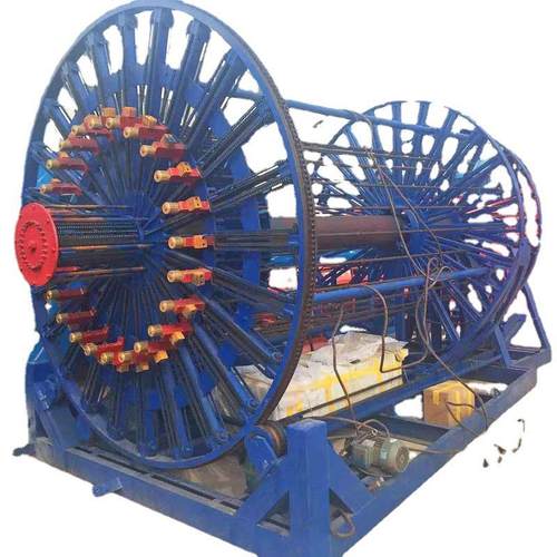 水泥管道钢筋笼滚焊机全自动数控变径滚笼机钢筋笼焊接机