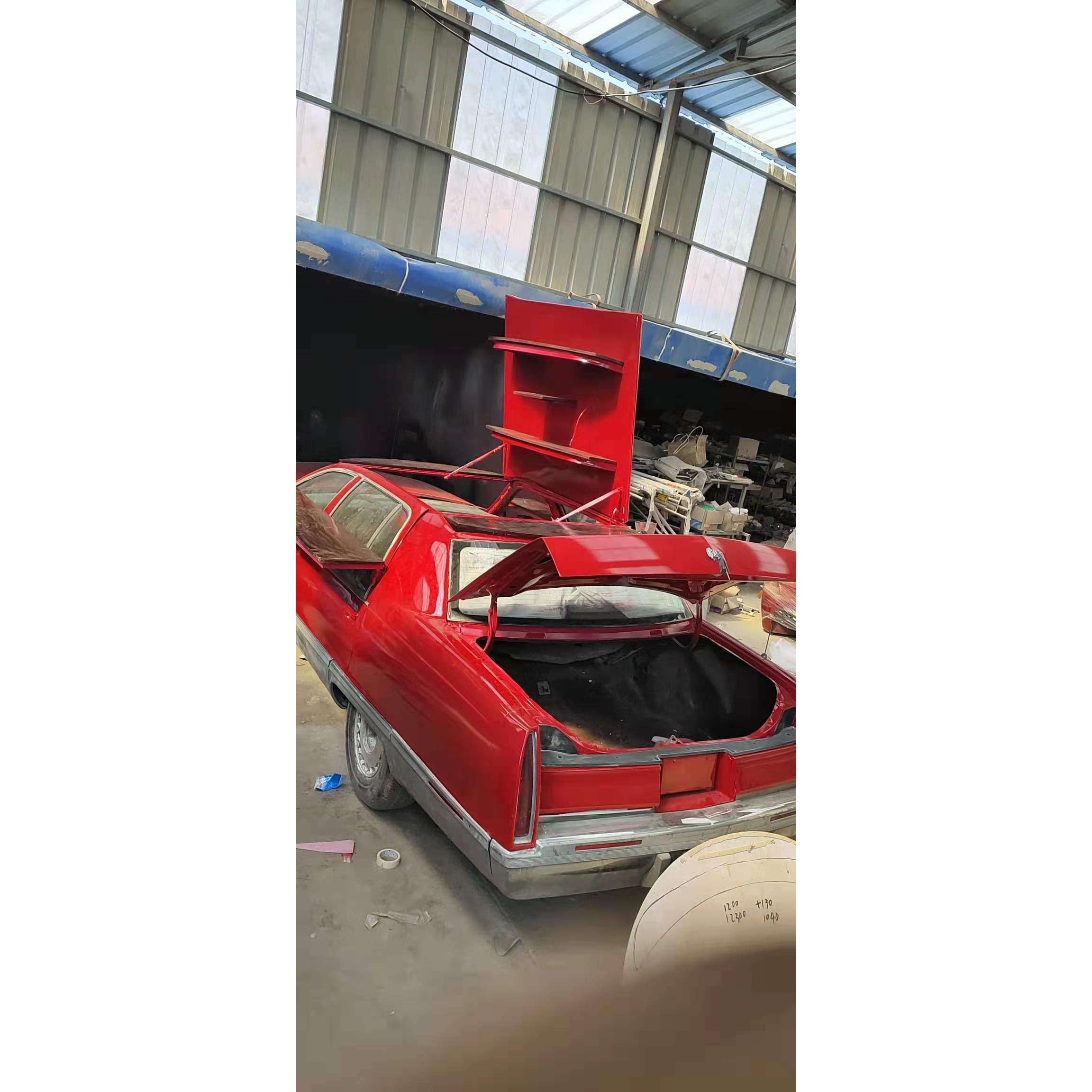 经典复古老爷车 凯迪拉克 美陈摄影道具车 电动旅游观光车