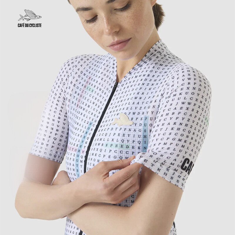 CDC Angeline 女士短袖骑行服透气吸湿排汗轻量法国小飞鱼