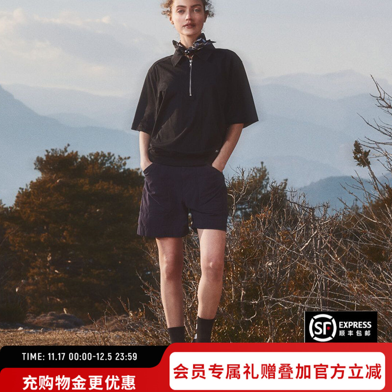 CDC 女士  AgnesB Explore Short Collaboration 休闲骑行短裤