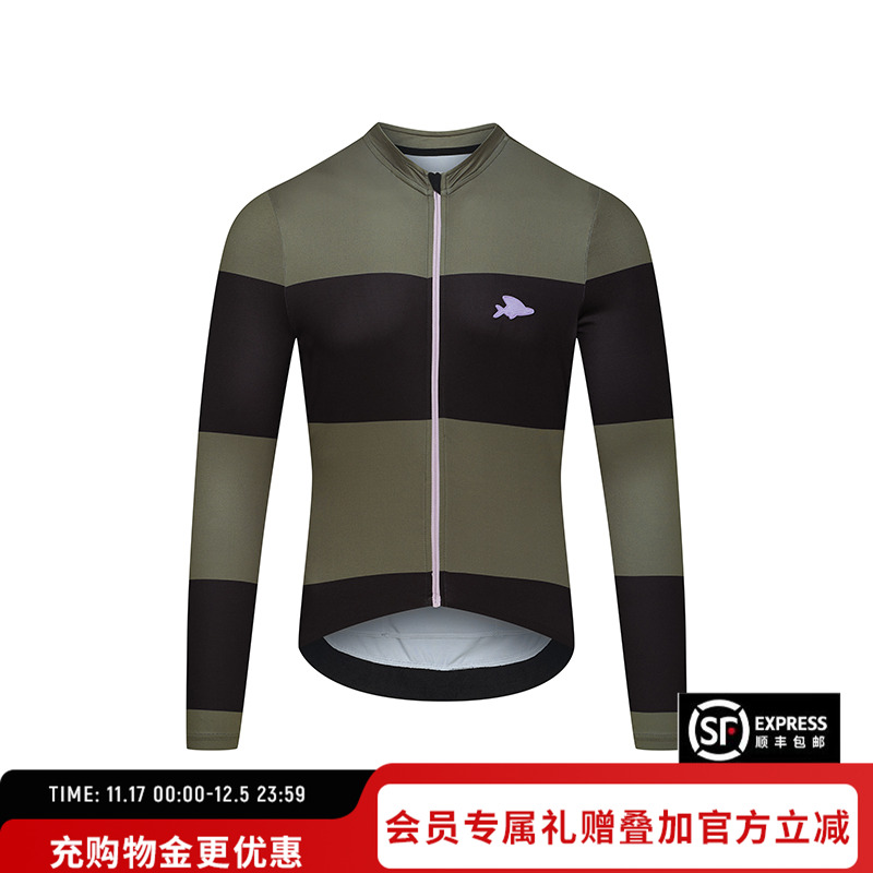 CDC男长袖骑行服春秋保暖吸湿