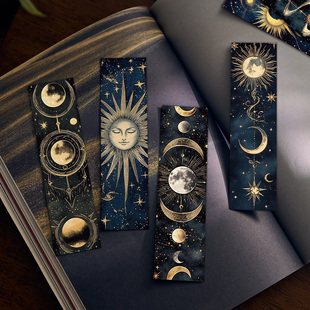神秘天体塔罗牌书签神秘梦幻高级感精美个性学生阅读精致文创礼物