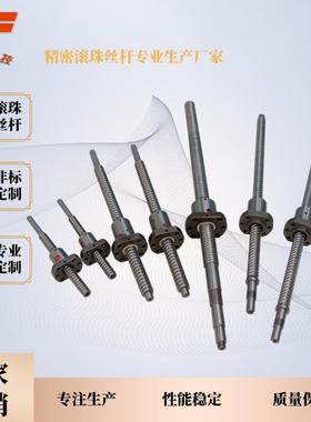 精密滚珠丝杆SFUR1204左右旋螺母丝杆C7级滚珠丝杆