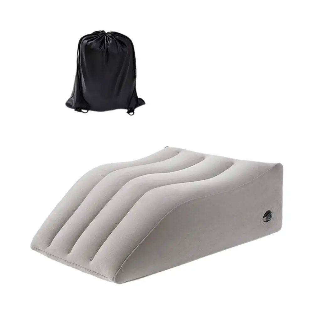 PORTABLE INFLATABLE ELEVATION WEDGE LEG FOOT PILLOW ELEVATIO