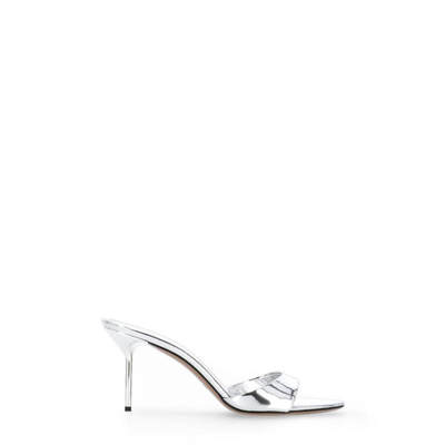 Paris Texas With Heel Silver