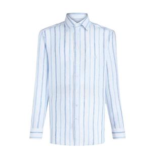 Blue Clear Shirts Etro