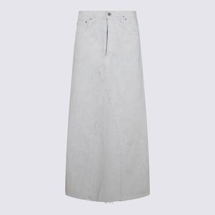 DENIM MAISON WHITE MARGIELA SKIRT