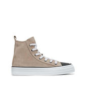 CUCINELLI WITH LACE SNEAKERS PANELS BRUNELLO