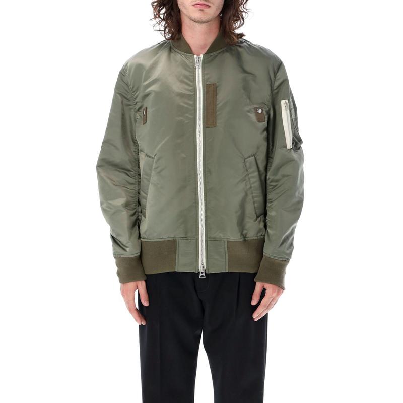 SACAI Nylon twill bomber