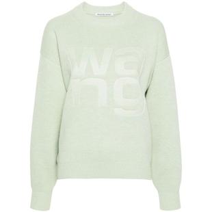 PULLOVER ALEXANDER CLOTHI LOGO DEBOSSED UNISEX STACKED WANG