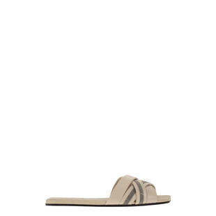 slides leather Nappa BRUNELLO jewellery CUCINELLI with