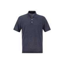 CUCINELLI and cotton polo shirt BRUNELLO knit Linen