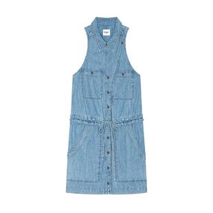 ÉTOILE ISABEL CLOTHING MARANT INES DRESS DENIM