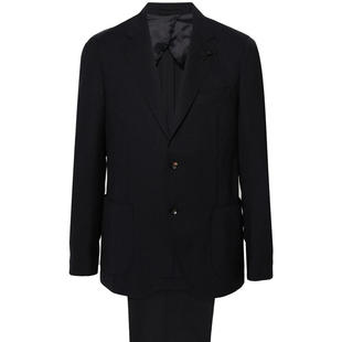 BREASTED SUIT WOOL SINGLE LARDINI