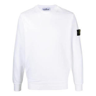 SWEATHIRT CREWNECK STONE COTTON ISLAND FLEECE