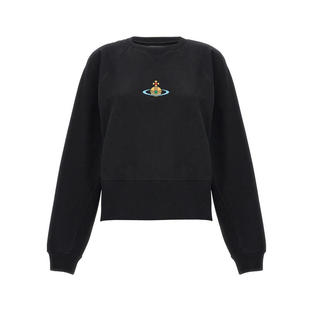 VIVIENNE EMBROIDED ORB WESTWOOD CREWNECK