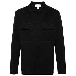 applied LARDINI pockets shirt and with cotton Linen