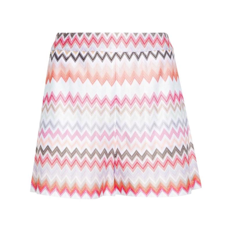 MISSONI ZIGZAG WOVEN SHORTS