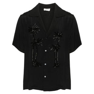 camp P.A.R.O.S.H. embellished collar bead shirt