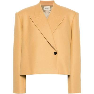 KHAITE RAYMOND CROP JACKET CLOTHING