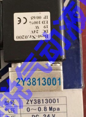 活塞阀先导阀ZY38130p02 2Y3813001先导阀 ZY8022001脉冲阀