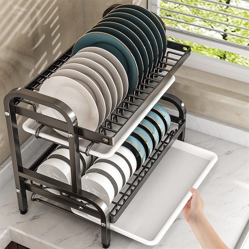严选沥水厨房碗碟架沥水篮碗盘架置物架家用N收纳盒碗筷子沥碗架,厨房/烹饪用具,碗架,淘宝优惠券,粉丝福利购,淘宝优惠卷