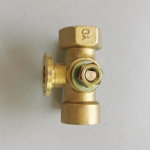 厂家直供压力表三通旋塞阀 压力表接头启闭阀配Y件全铜材质