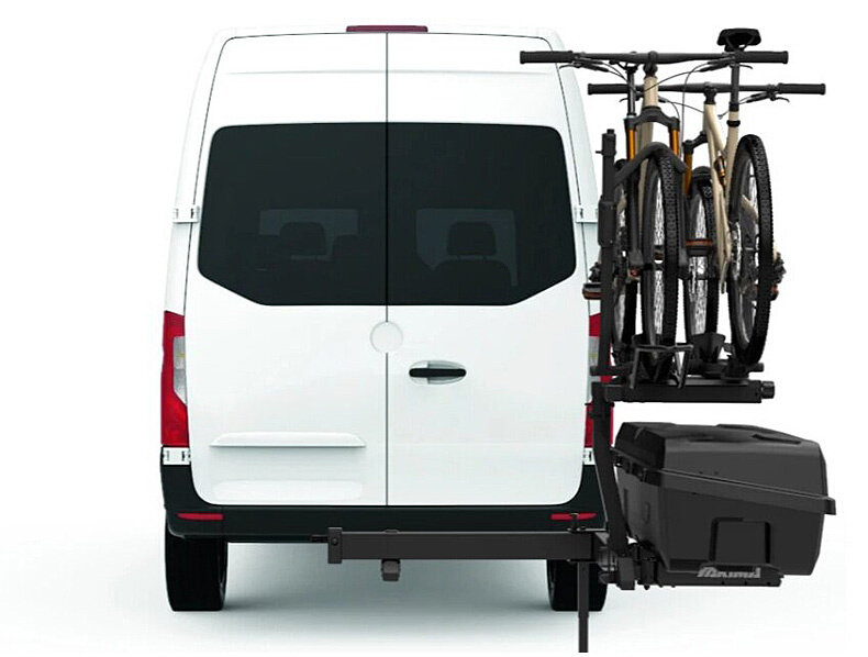 yakima房车旅行车MPV车尾行李箱免打孔EXO自行车架汽车双层行李框