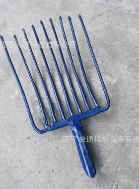 九齿拉耙石渣叉 铁路专用工具九齿拉耙清理道渣用叉 石渣钢叉