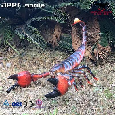 动物昆虫制作厂家仿真蝎子户外机械模型制作动态逼真高质量产品