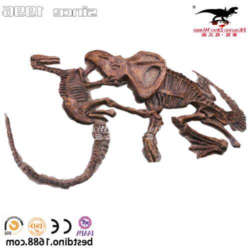 仿真恐龙骨架化石板博物馆展览馆科普化石骨架儿童开采互动沙盘