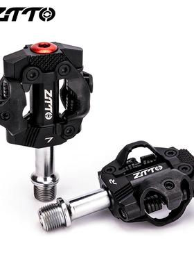 ZTTO山地车自锁脚踏自行车锁踏超轻铝合金轴承密封锁踏骑行配件